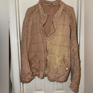 FP Movement by Free People Brown Quilted Puffer Jacket